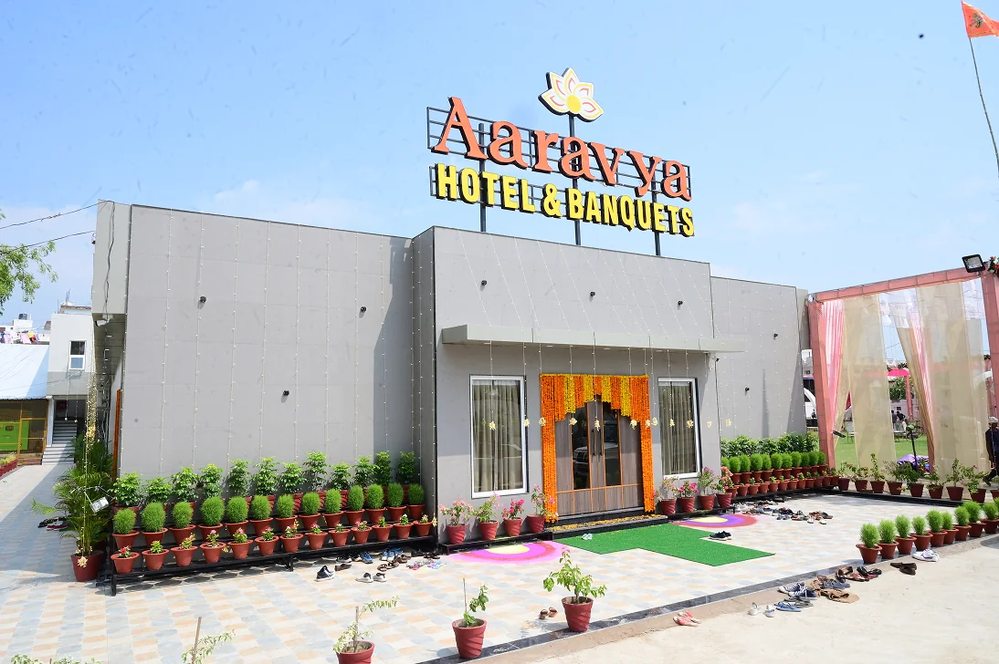 Aaravya Hotel Facade