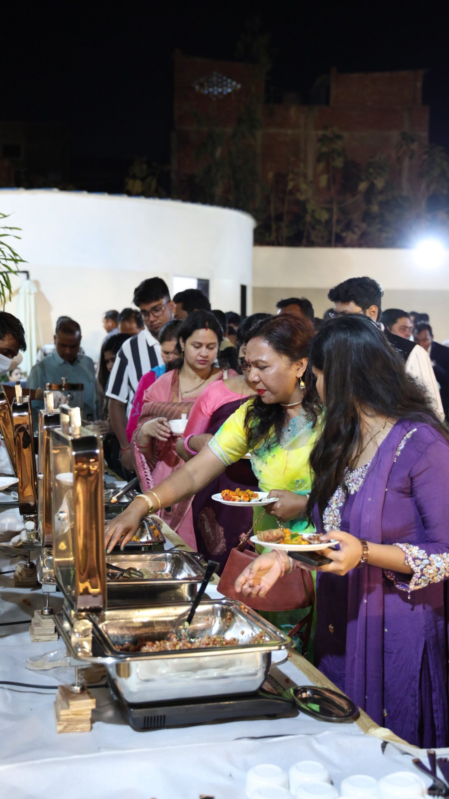 Stage / podium close-up